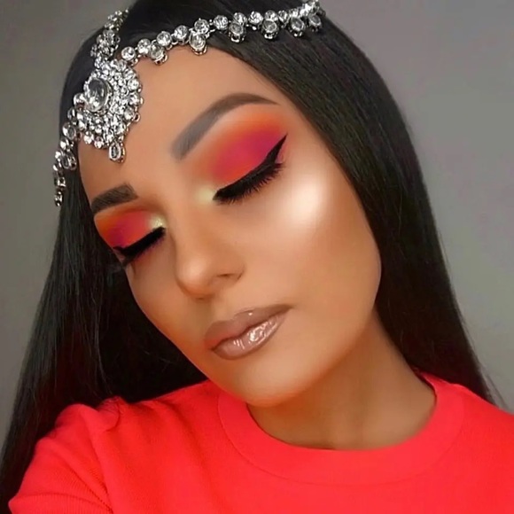 Indian Boho Luxury Crystal Hair Chain - Picture 5 of 6